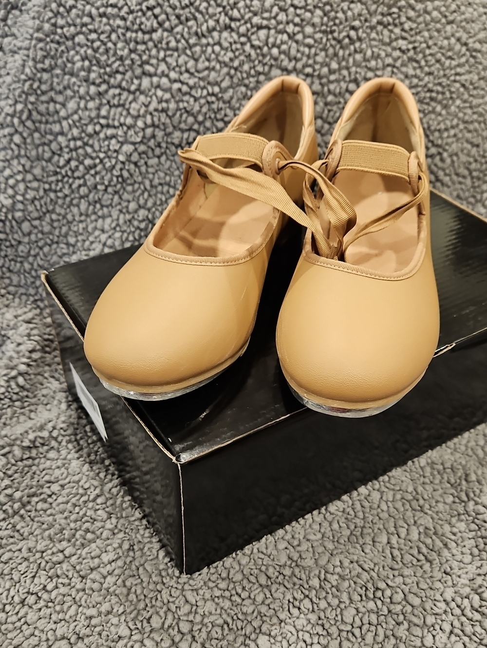 Lindoes Tan Tap Shoes
